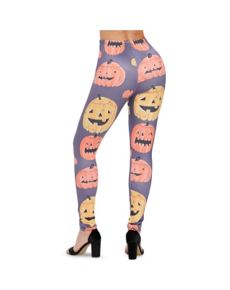 Halloween Cartoon Pumpkins Pants