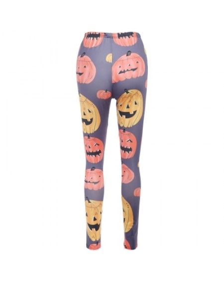 Halloween Cartoon Pumpkins Pants